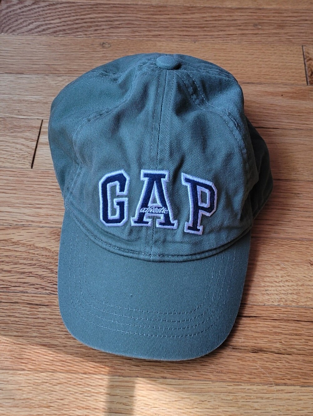 GAP Boy's Olive Green Baseball Cap - Organic Cotton